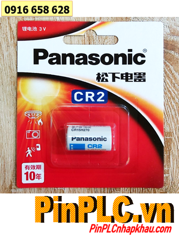 Panasonic CR2, Pin 3v Lithium Panasonic CR2 chính hãng Made in Japan